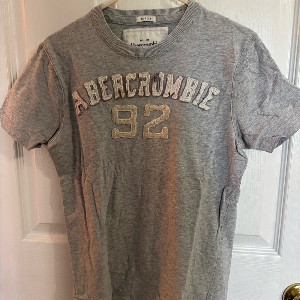 Abercrombie & Fitch Kids Heather Gray Tee